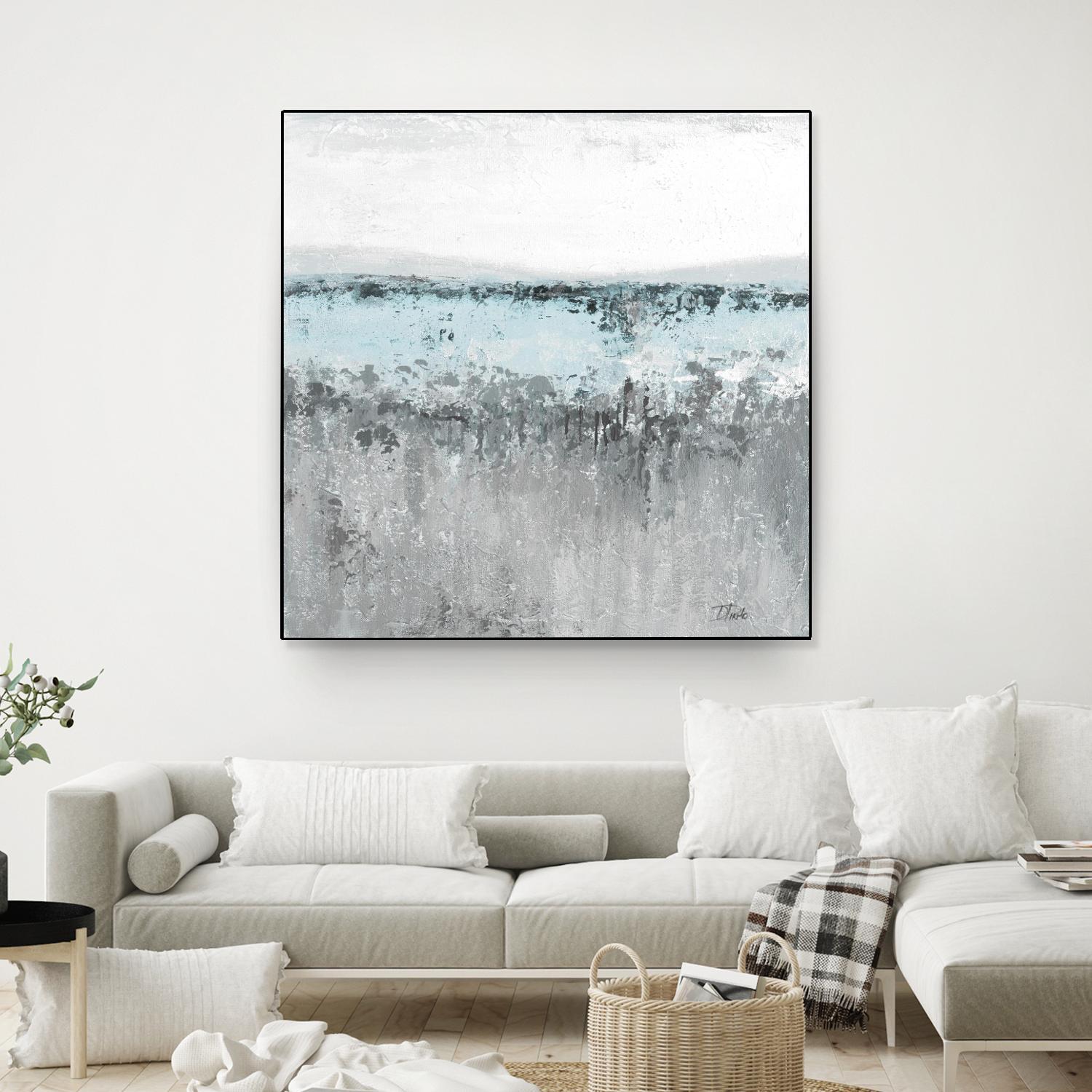 Antique Silver Contemporary II by Patricia Pinto on GIANT ART - abstract