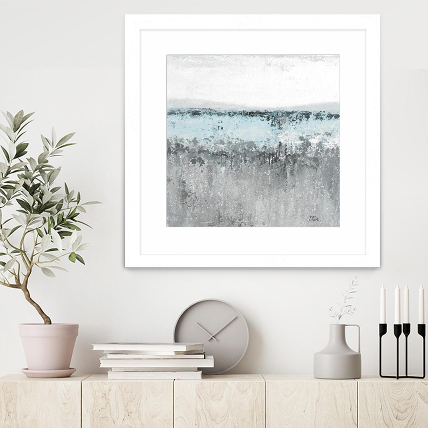 Antique Silver Contemporary II by Patricia Pinto on GIANT ART - abstract