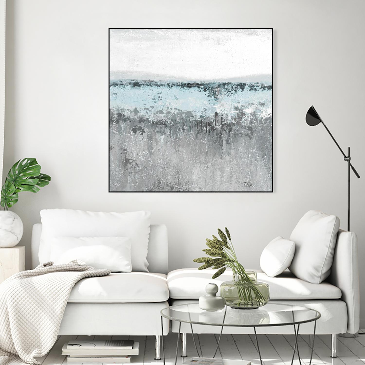 Antique Silver Contemporary II by Patricia Pinto on GIANT ART - abstract