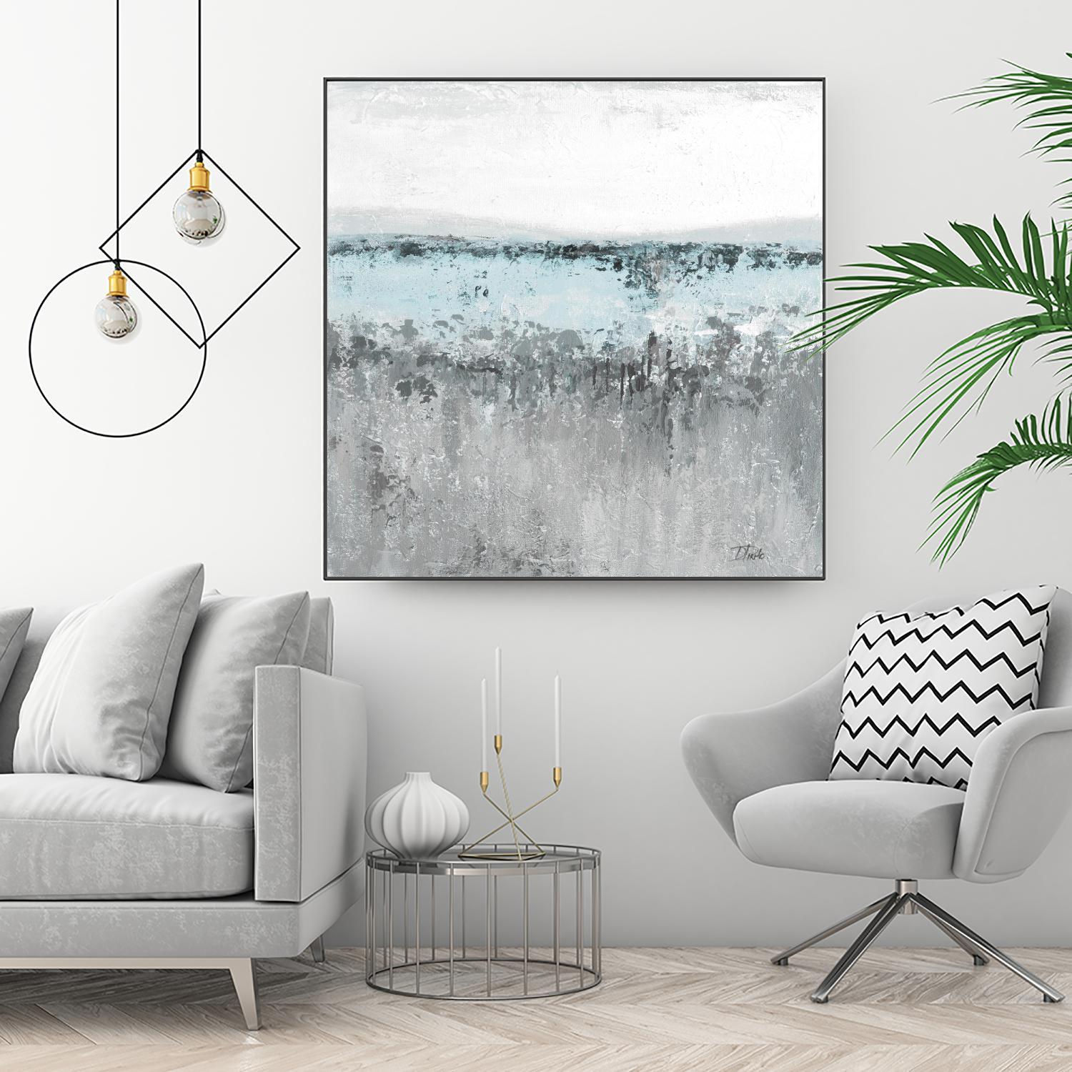 Antique Silver Contemporary II by Patricia Pinto on GIANT ART - abstract