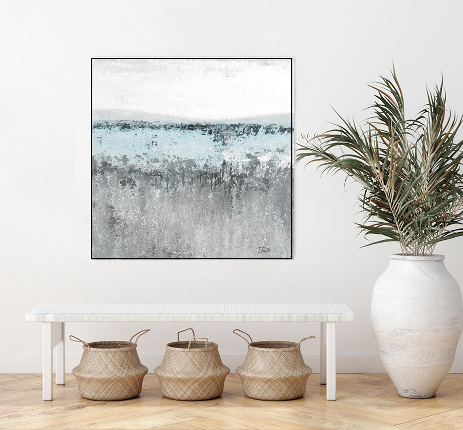 Antique Silver Contemporary II by Patricia Pinto on GIANT ART - abstract