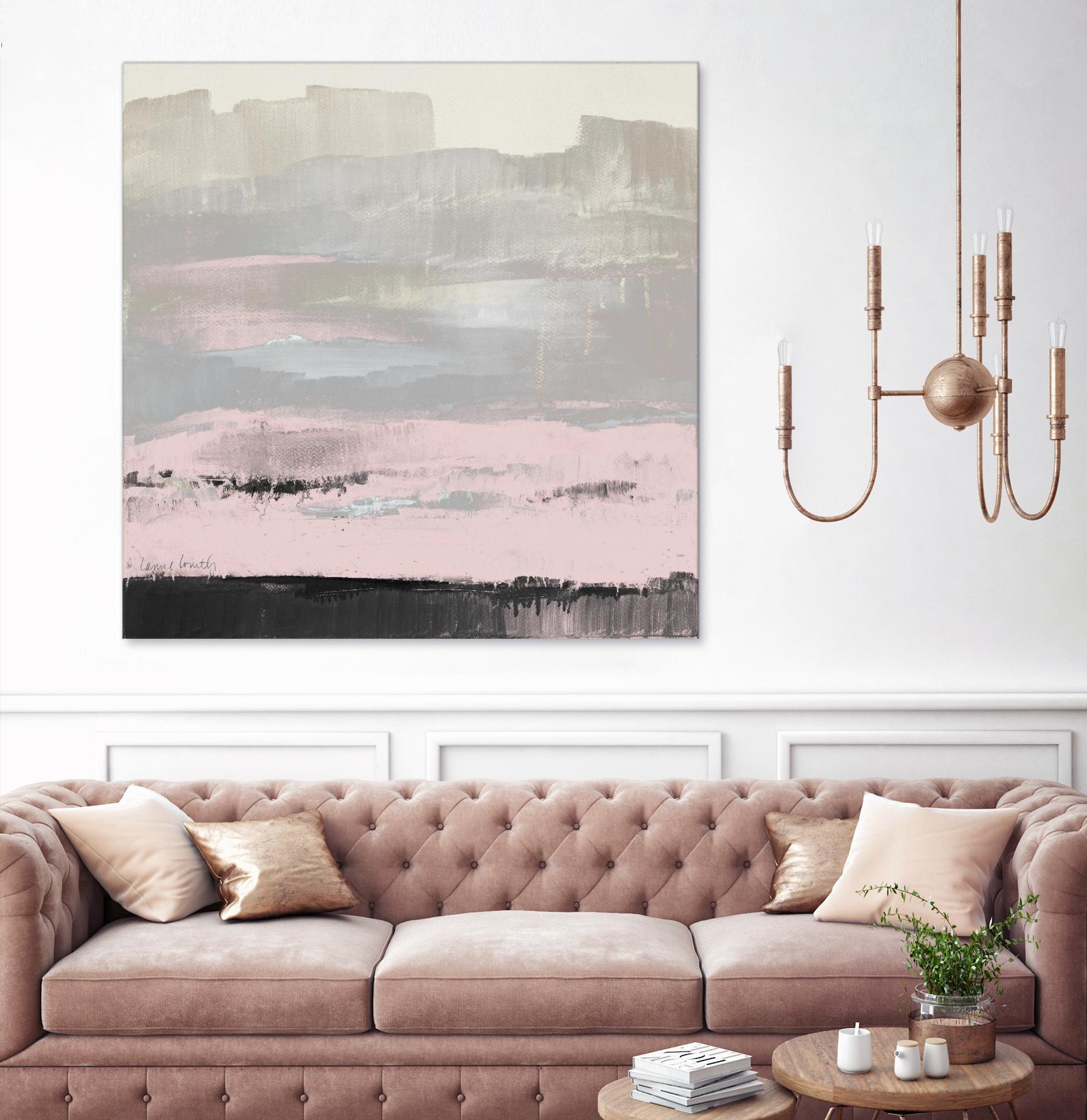 In the Distance (Pink) by Lanie Loreth on GIANT ART - abstract