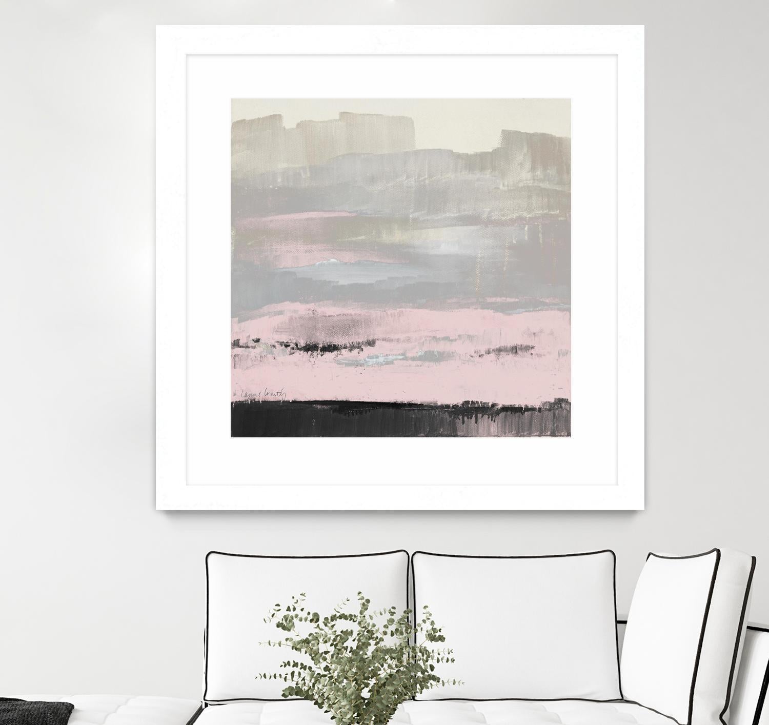 In the Distance (Pink) by Lanie Loreth on GIANT ART - abstract