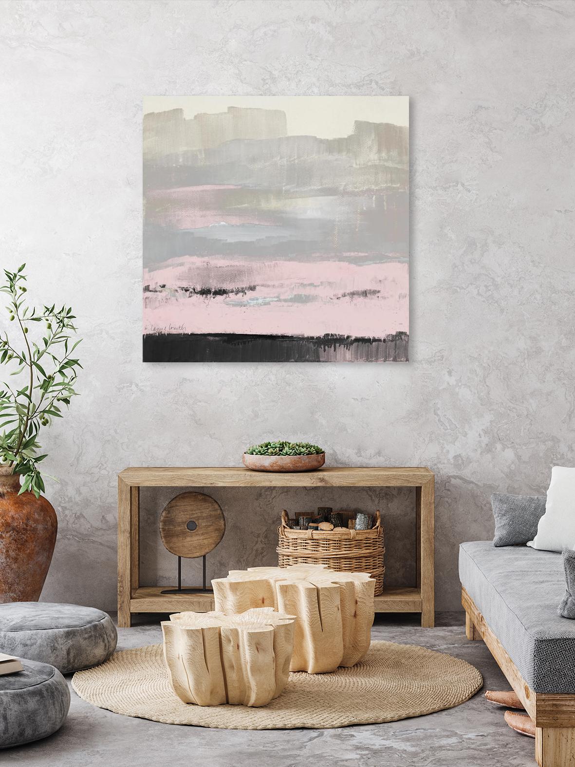 In the Distance (Pink) by Lanie Loreth on GIANT ART - abstract