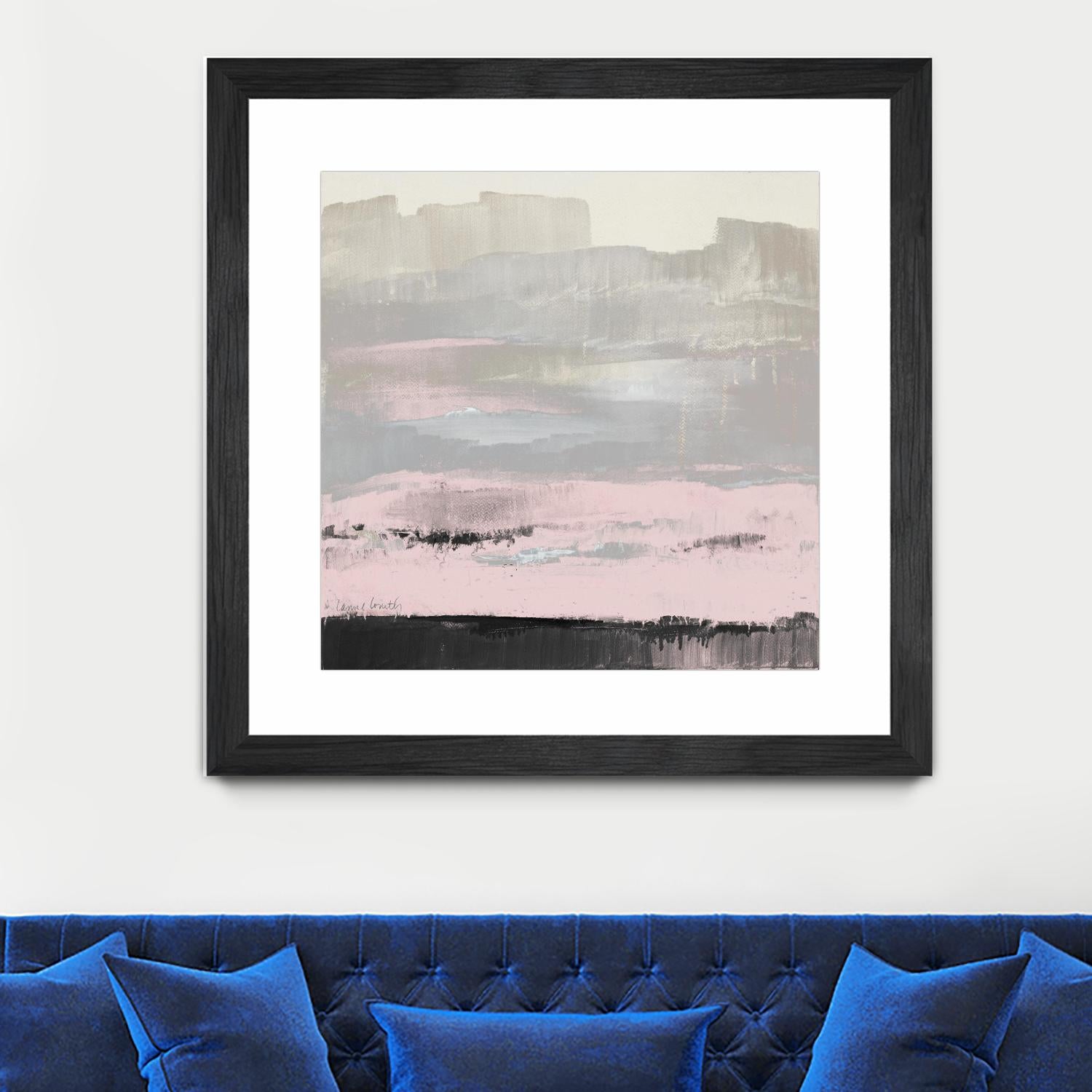In the Distance (Pink) by Lanie Loreth on GIANT ART - abstract