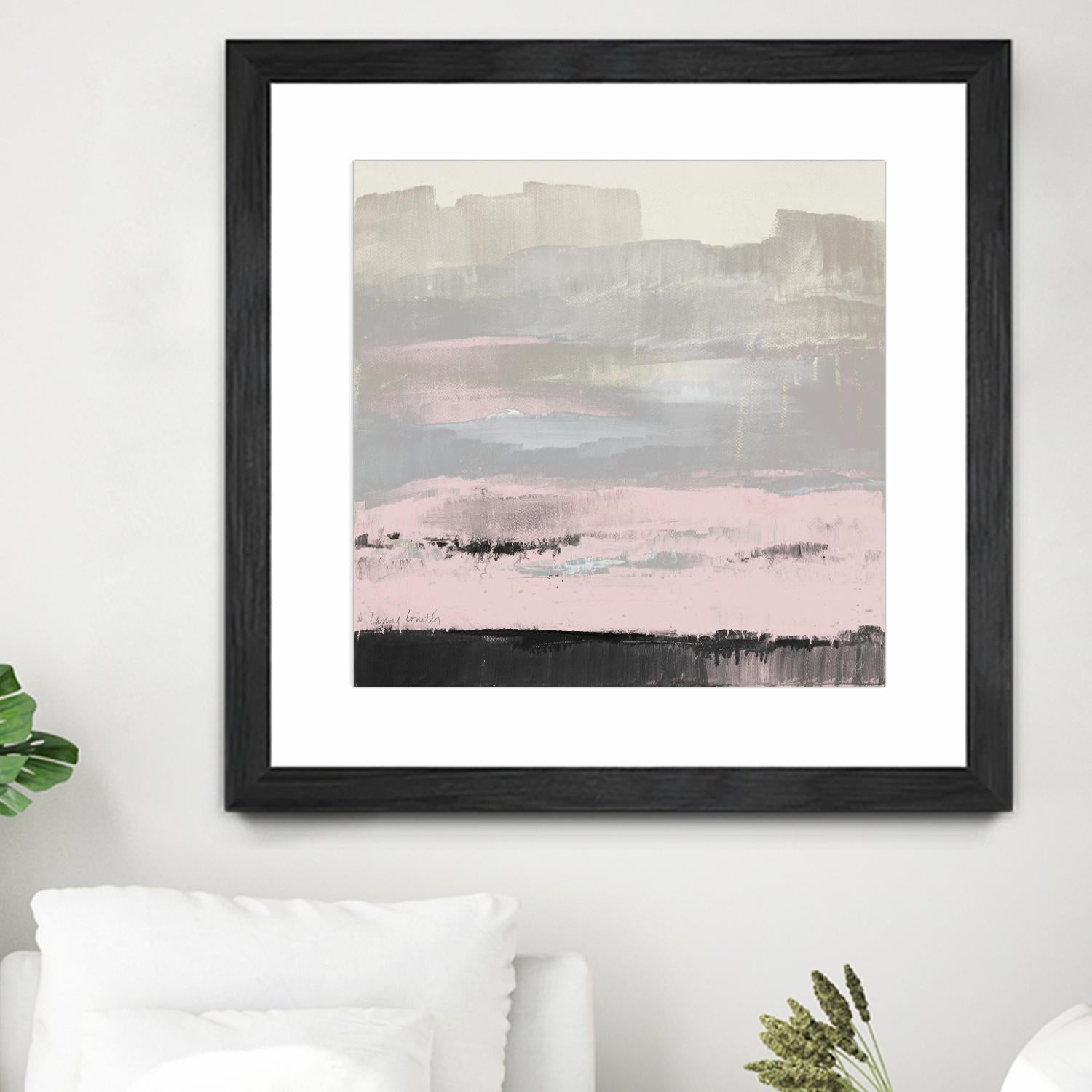 In the Distance (Pink) by Lanie Loreth on GIANT ART - abstract
