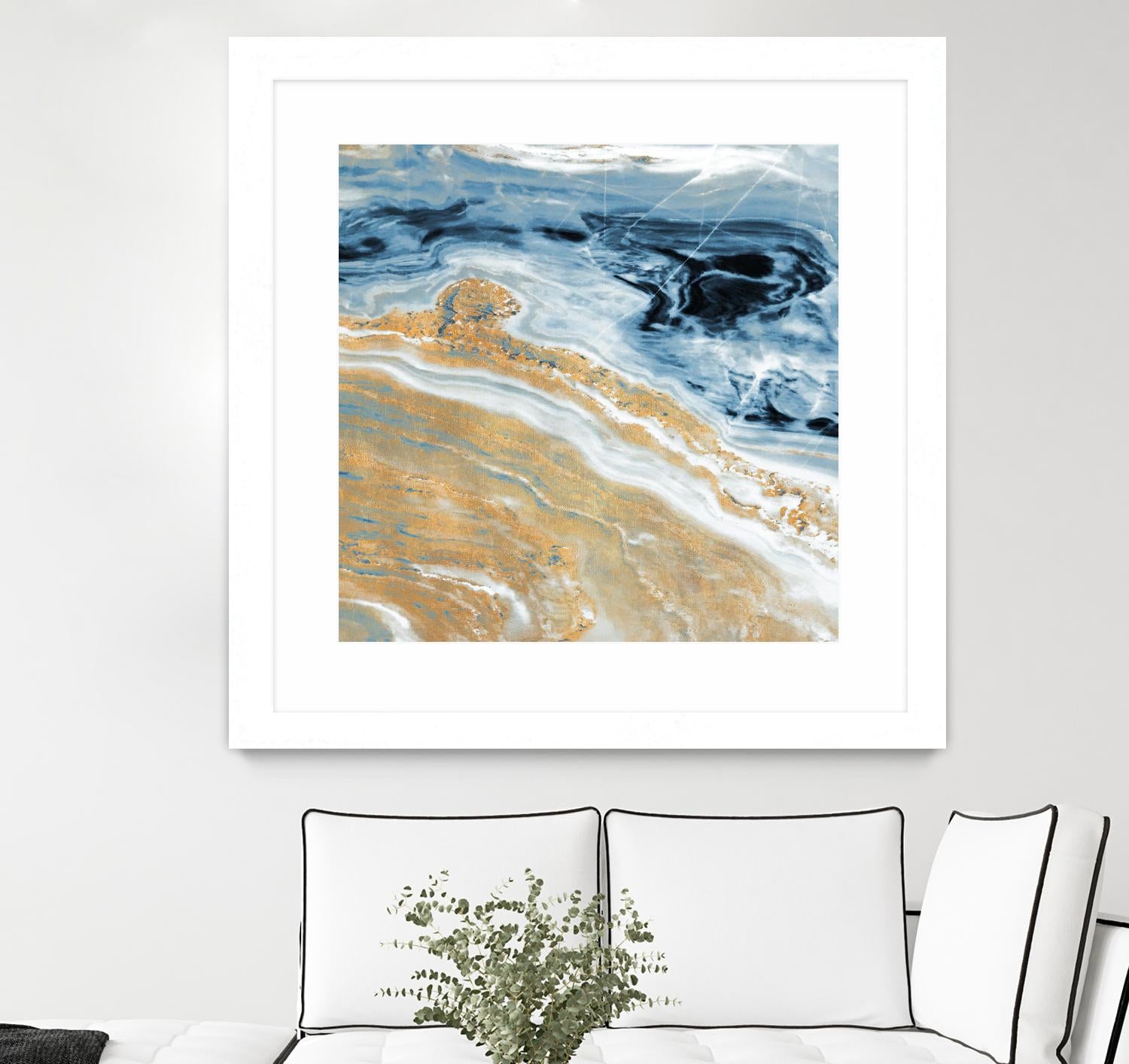 Clear Water With Gold I by Susan Bryant on GIANT ART - coastal photography