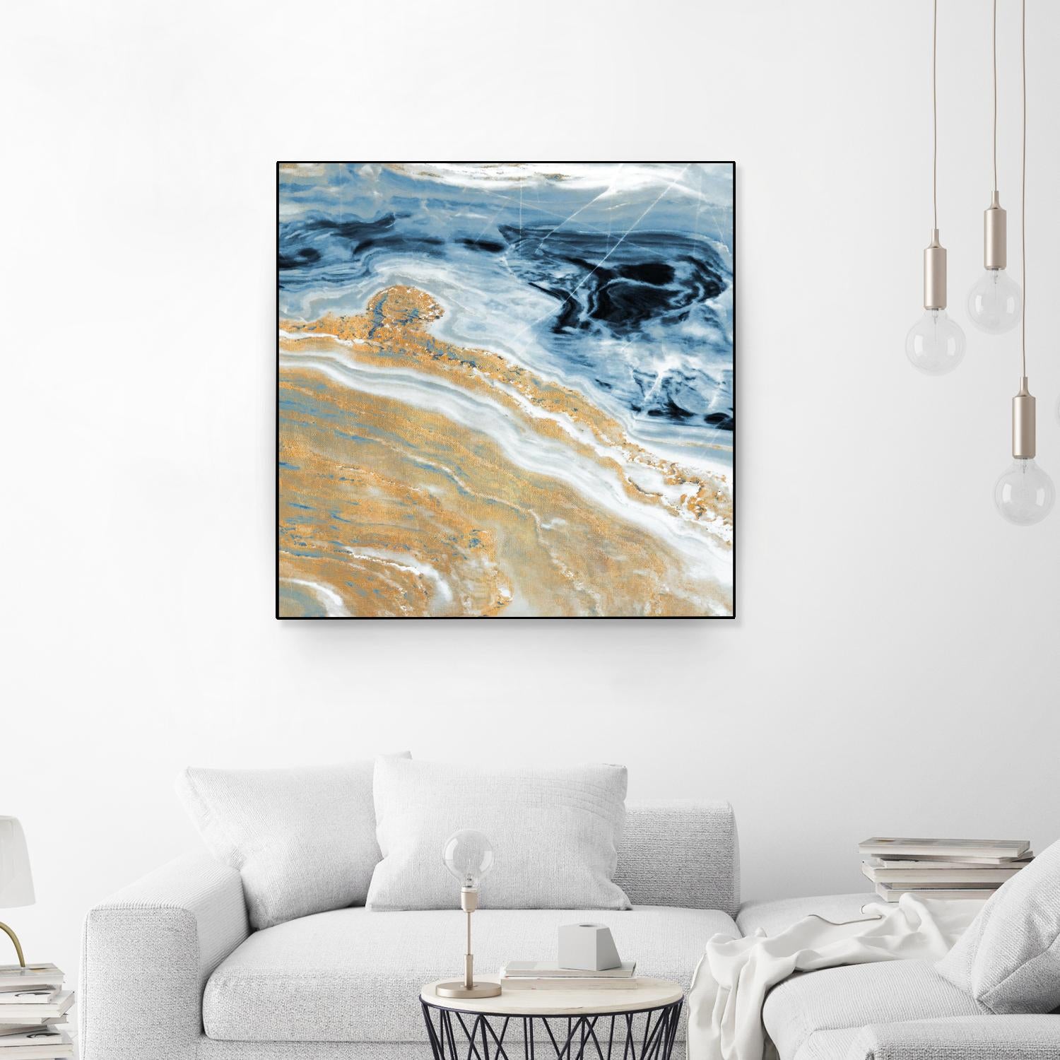 Clear Water With Gold I by Susan Bryant on GIANT ART - coastal photography