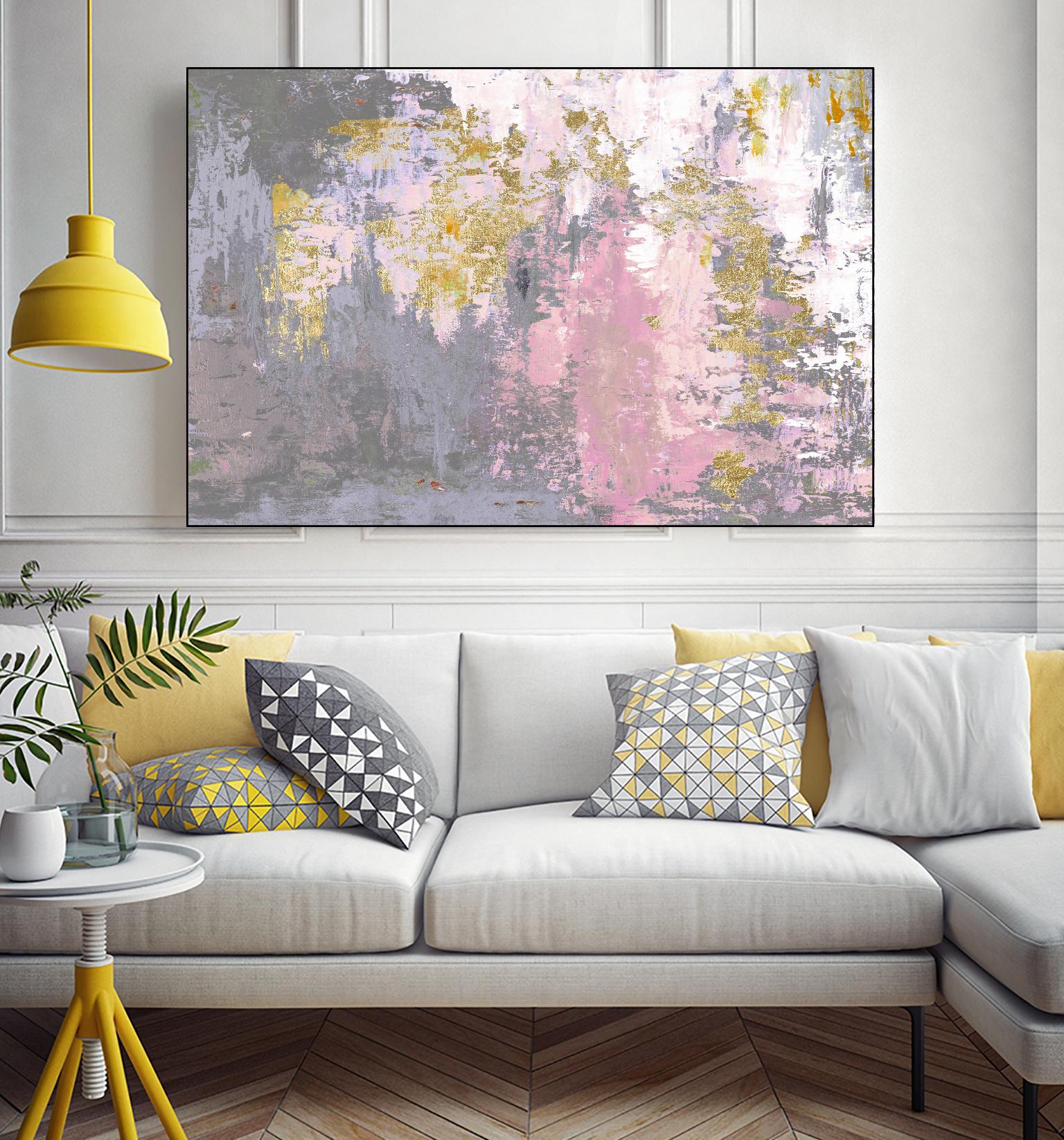Pink Magic Abstract by Patricia Pinto on GIANT ART - pink abstract