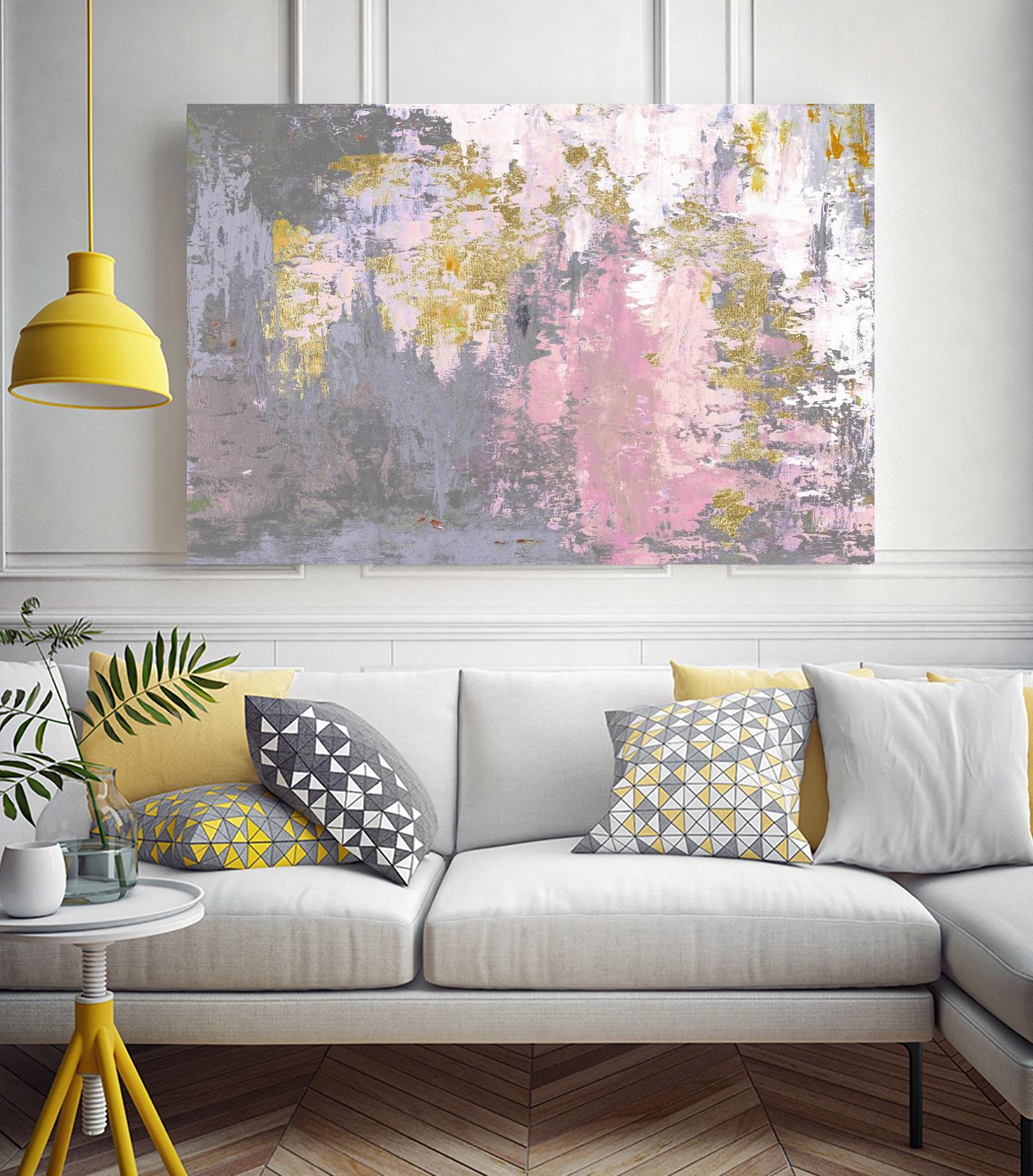 Pink Magic Abstract by Patricia Pinto on GIANT ART - pink abstract