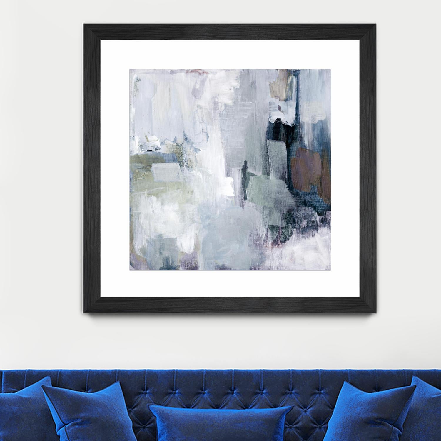Blue Scenario IV by Lanie Loreth on GIANT ART - abstract