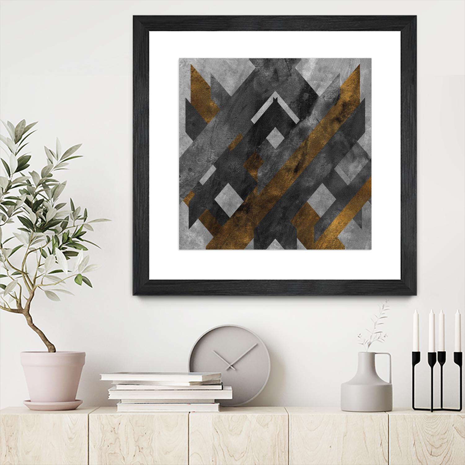 Rough Diamond by Sd Graphics Studio on GIANT ART - abstract