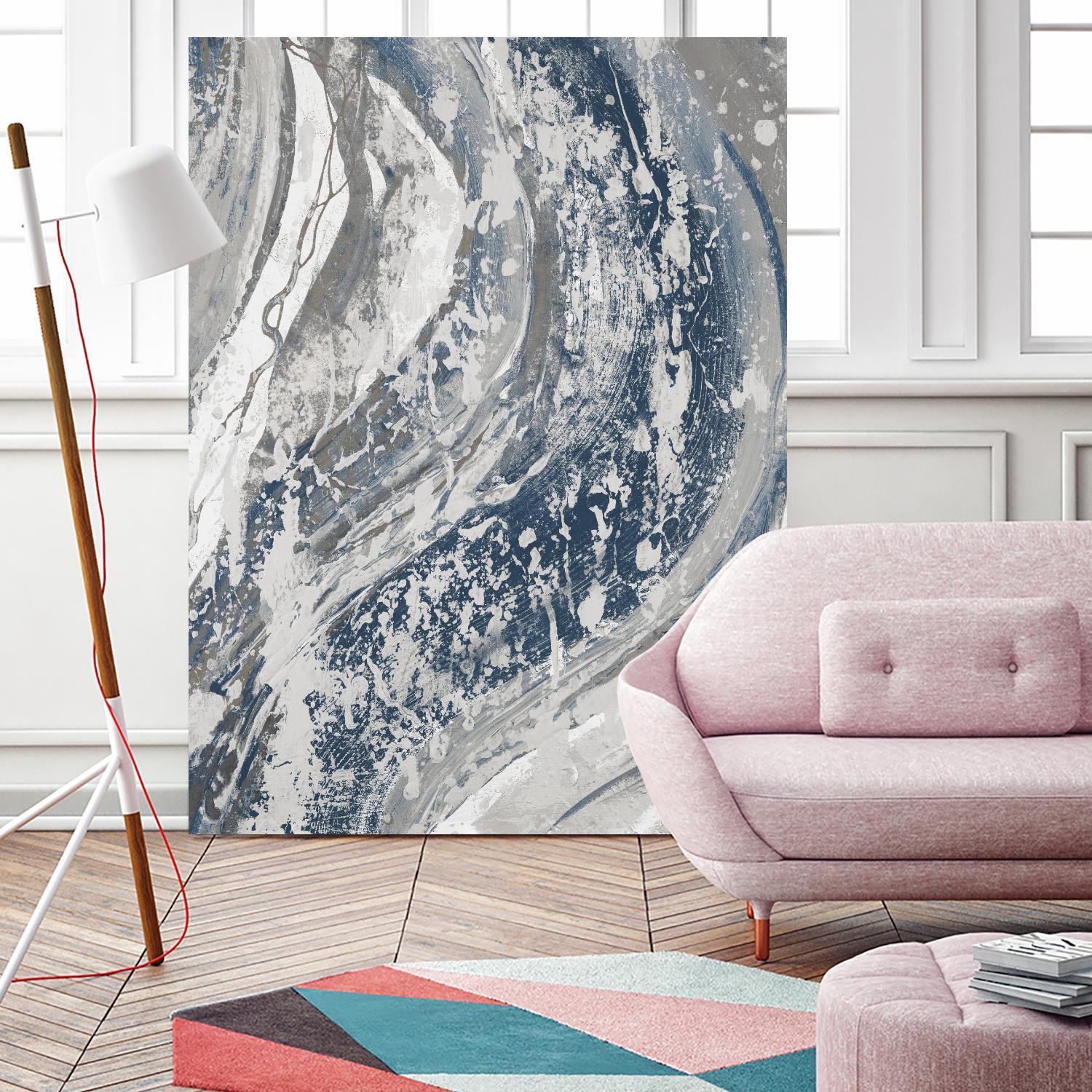 Blue Wave by Patricia Pinto on GIANT ART - abstract