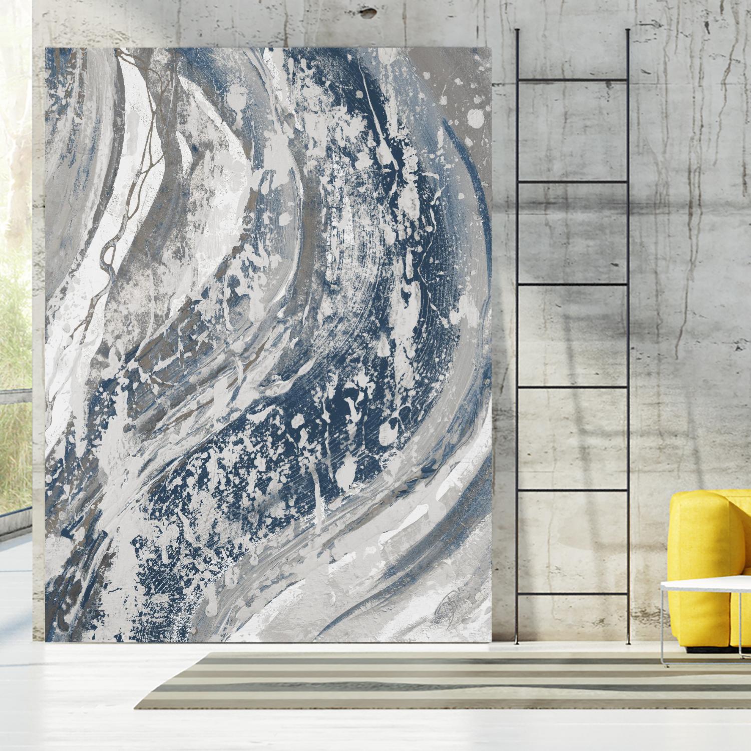 Blue Wave by Patricia Pinto on GIANT ART - abstract