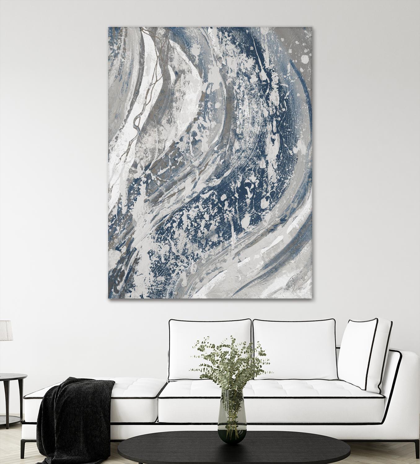 Blue Wave by Patricia Pinto on GIANT ART - abstract