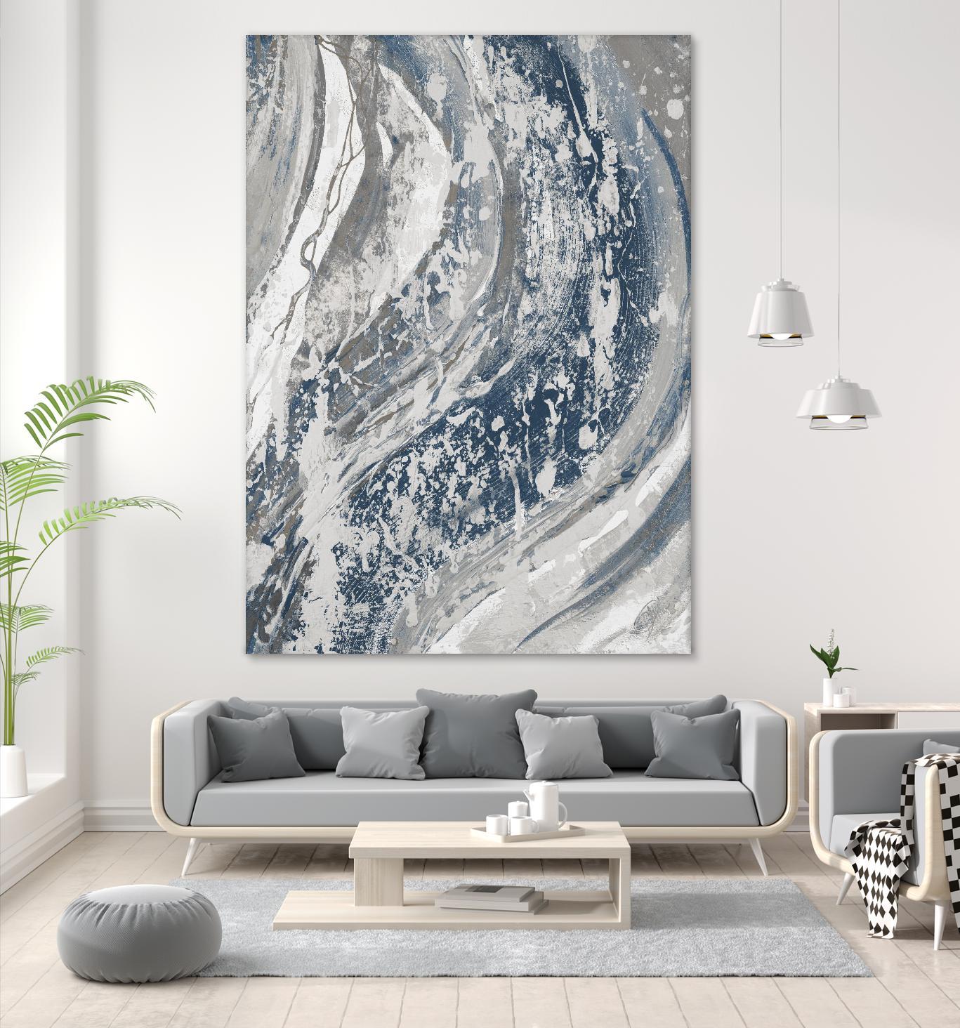 Blue Wave by Patricia Pinto on GIANT ART - abstract