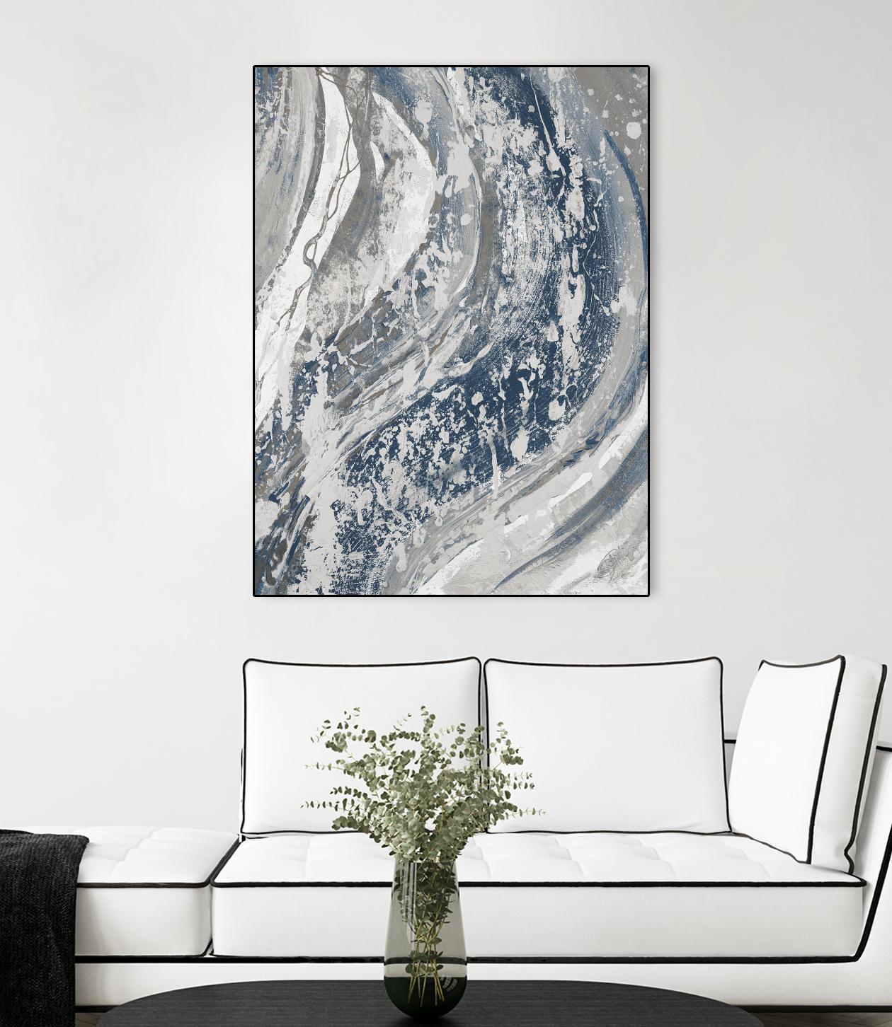 Blue Wave by Patricia Pinto on GIANT ART - abstract