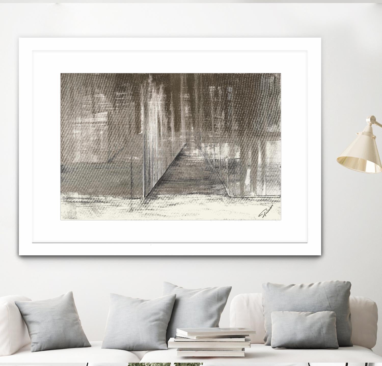 The End Of The Night by Roberto Gonzalez on GIANT ART - abstract