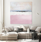Pink Sea Abstract by Lanie Loreth on GIANT ART - pink abstract costal