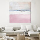 Pink Sea Abstract by Lanie Loreth on GIANT ART - pink abstract costal