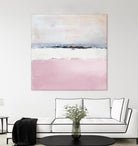 Pink Sea Abstract by Lanie Loreth on GIANT ART - pink abstract costal