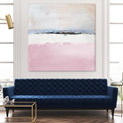 Pink Sea Abstract by Lanie Loreth on GIANT ART - pink abstract costal