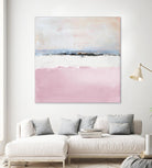 Pink Sea Abstract by Lanie Loreth on GIANT ART - pink abstract costal