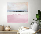 Pink Sea Abstract by Lanie Loreth on GIANT ART - pink abstract costal