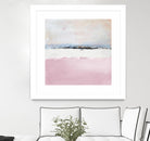 Pink Sea Abstract by Lanie Loreth on GIANT ART - pink abstract costal