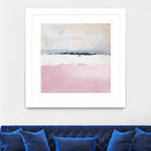 Pink Sea Abstract by Lanie Loreth on GIANT ART - pink abstract costal