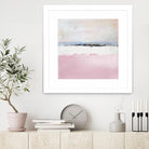 Pink Sea Abstract by Lanie Loreth on GIANT ART - pink abstract costal