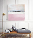 Pink Sea Abstract by Lanie Loreth on GIANT ART - pink abstract costal