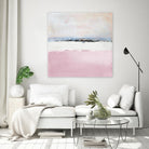 Pink Sea Abstract by Lanie Loreth on GIANT ART - pink abstract costal