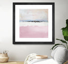 Pink Sea Abstract by Lanie Loreth on GIANT ART - pink abstract costal