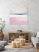Pink Sea Abstract by Lanie Loreth on GIANT ART - pink abstract costal