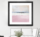 Pink Sea Abstract by Lanie Loreth on GIANT ART - pink abstract costal
