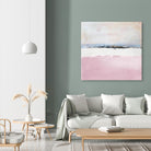 Pink Sea Abstract by Lanie Loreth on GIANT ART - pink abstract costal
