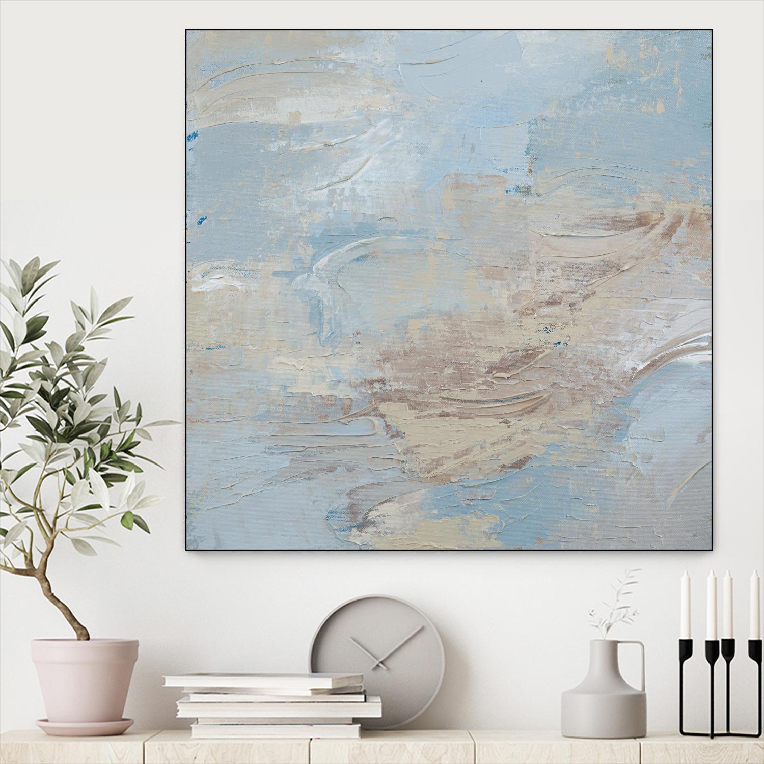 Seaside Mist by Lanie Loreth on GIANT ART - abstract
