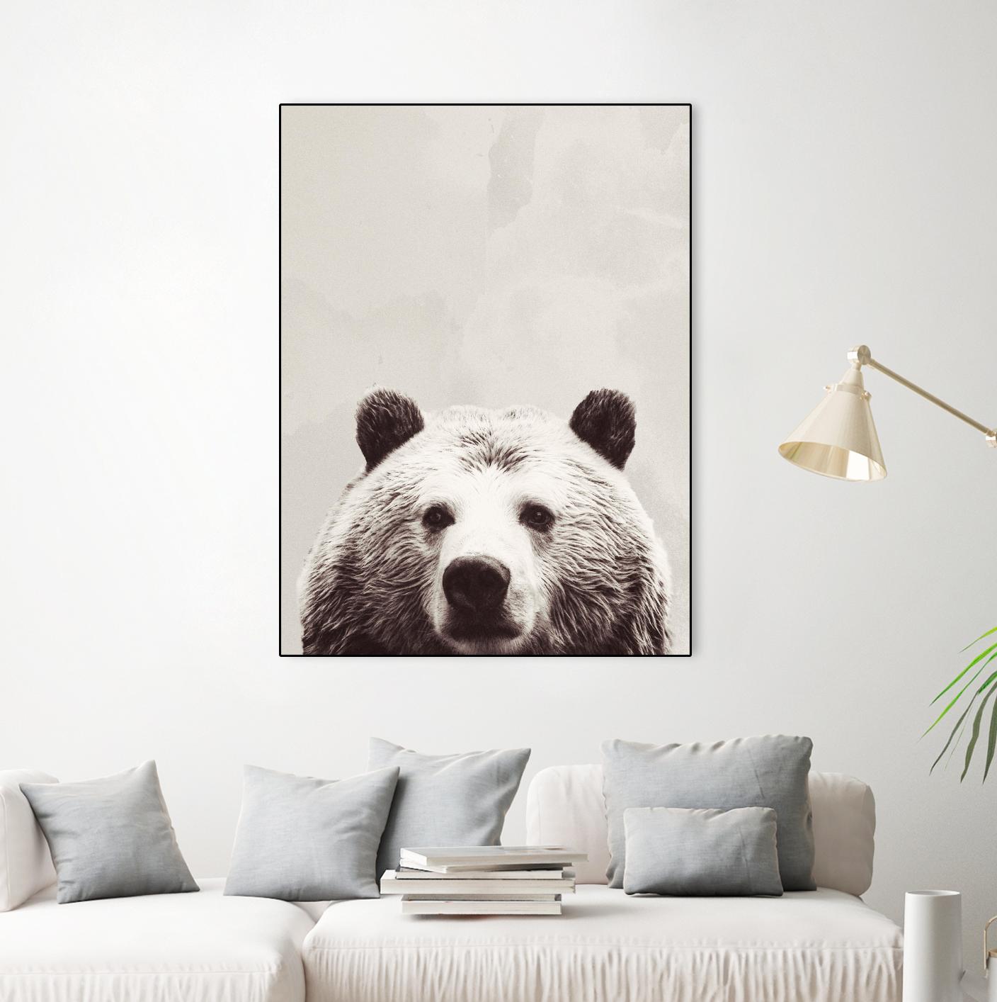 Friendly Bear by Sd Graphics Studio on GIANT ART - animals/wildlife whimsical