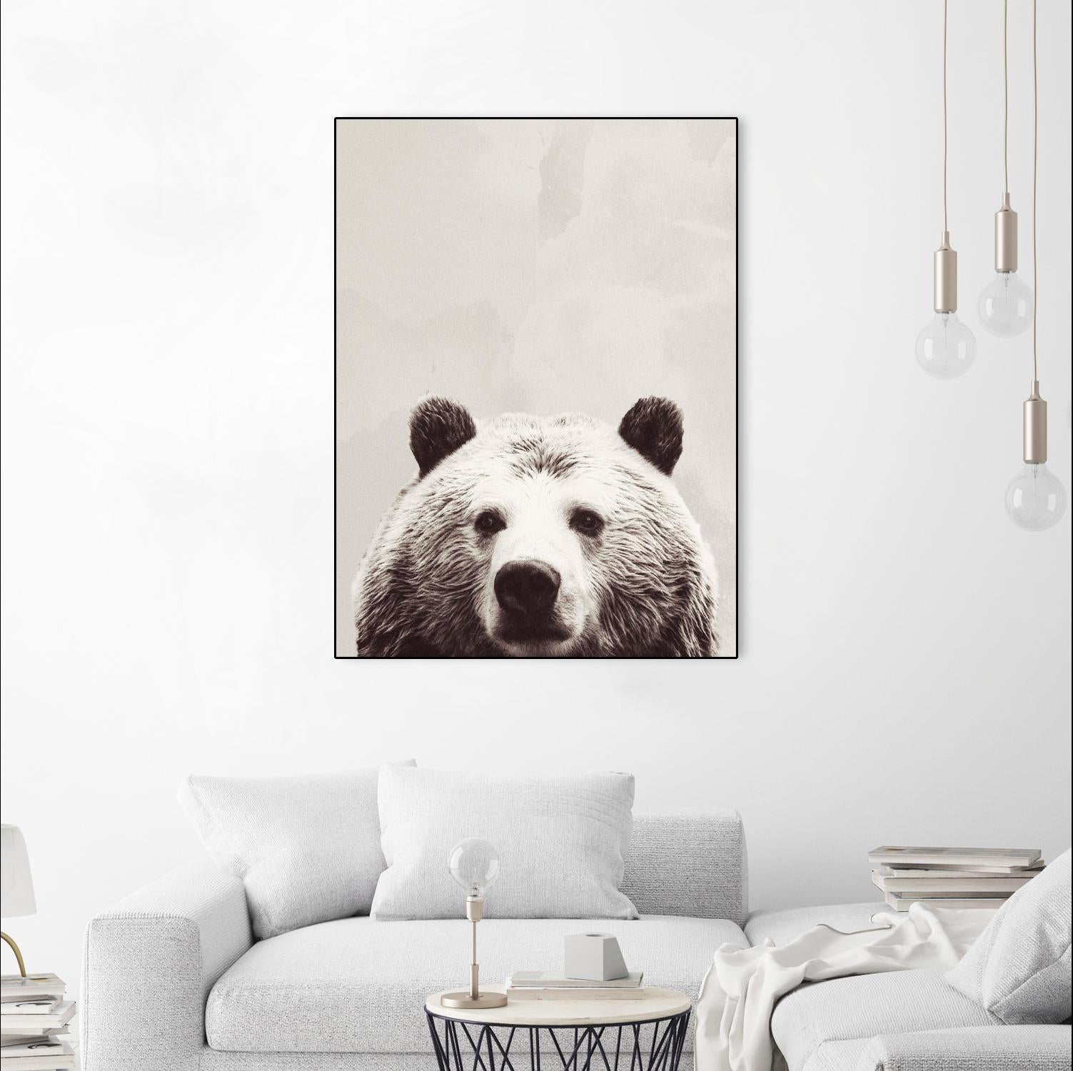 Friendly Bear by Sd Graphics Studio on GIANT ART - animals/wildlife whimsical