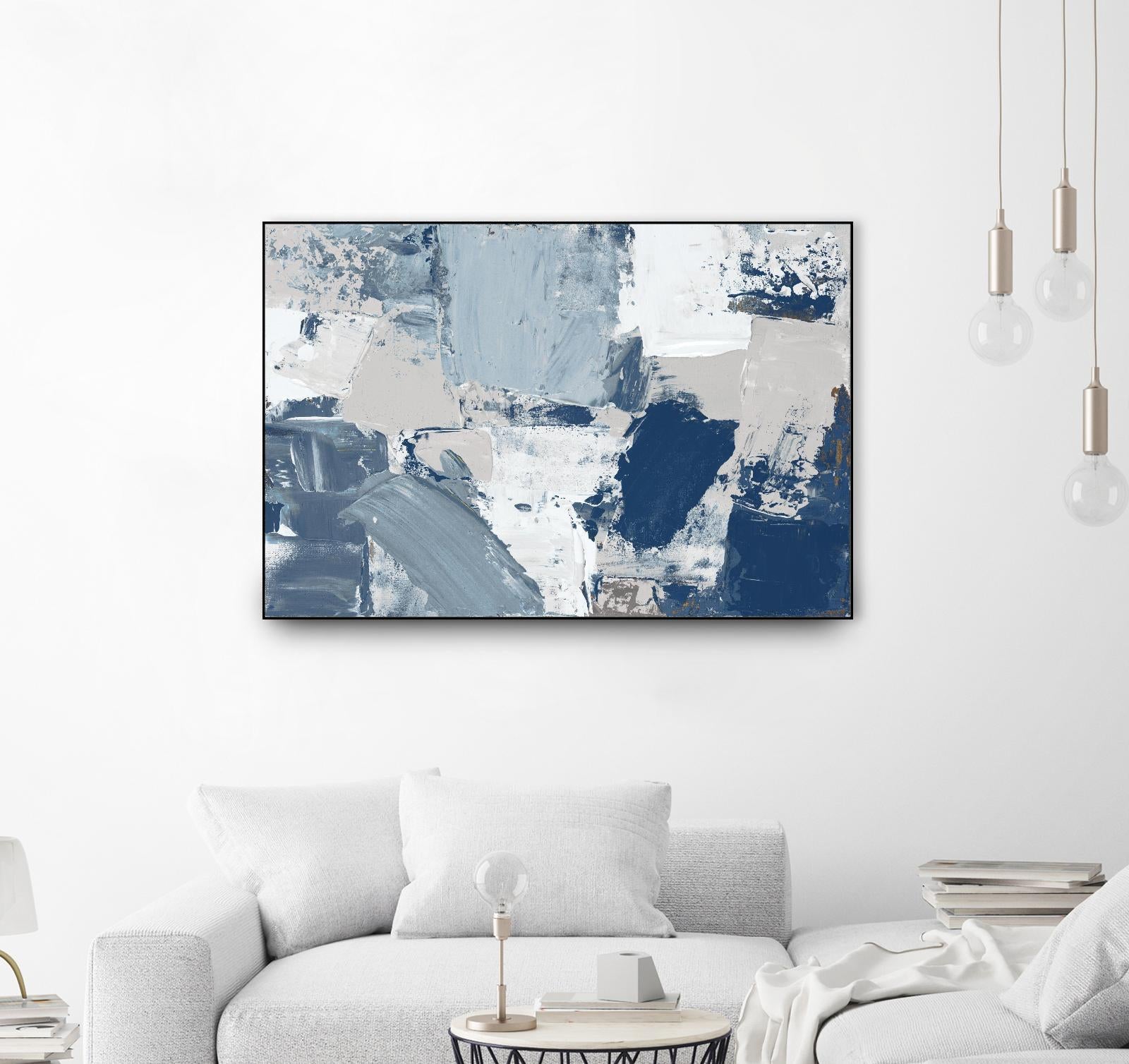 Blue Combo by Lanie Loreth on GIANT ART - abstract