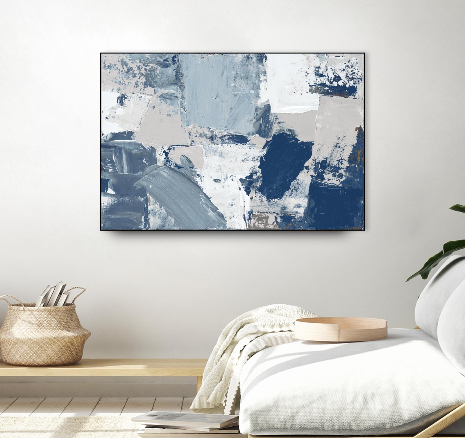 Blue Combo by Lanie Loreth on GIANT ART - abstract