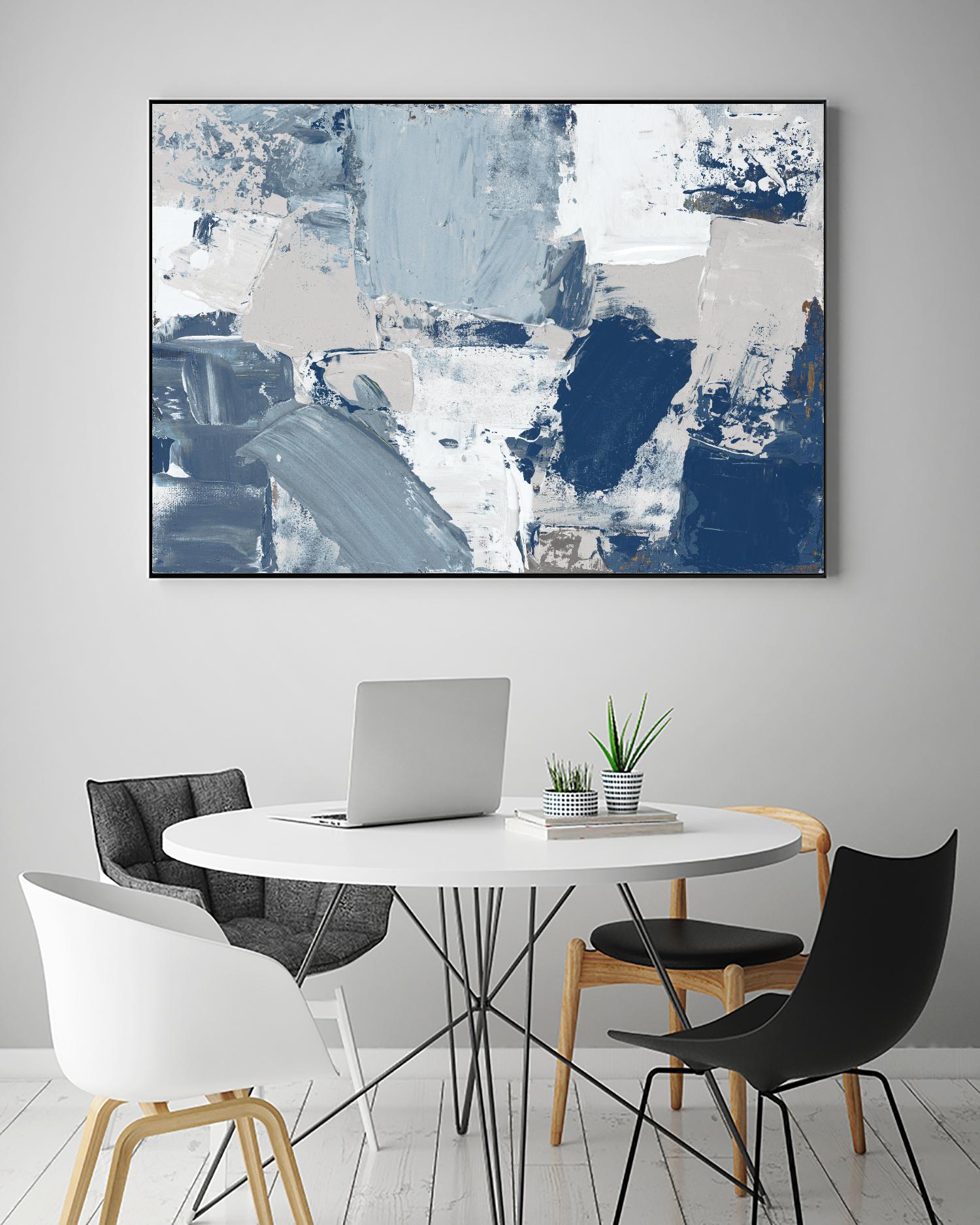 Blue Combo by Lanie Loreth on GIANT ART - abstract