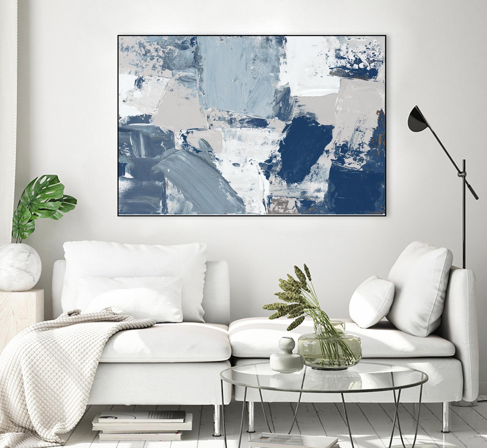 Blue Combo by Lanie Loreth on GIANT ART - abstract