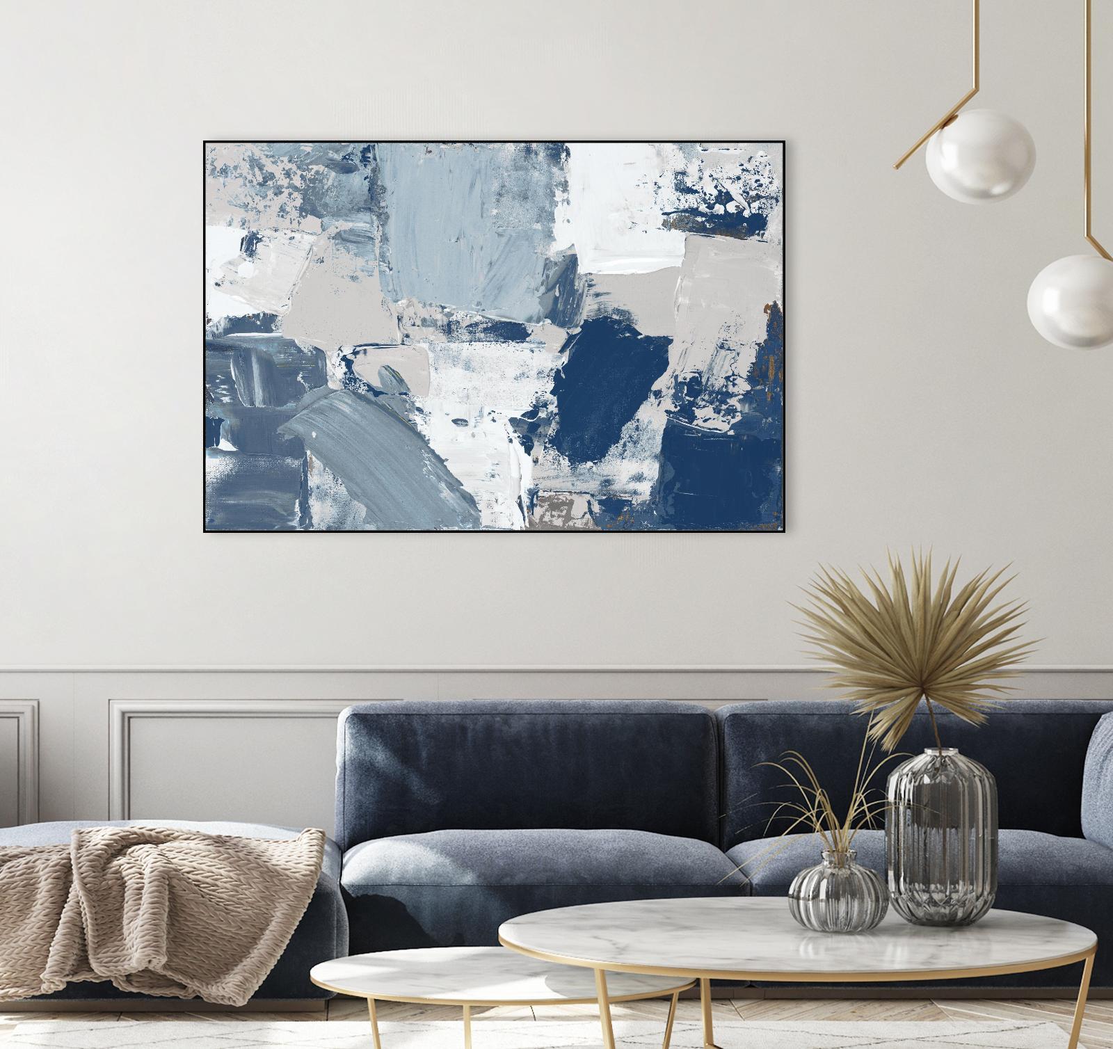 Blue Combo by Lanie Loreth on GIANT ART - abstract