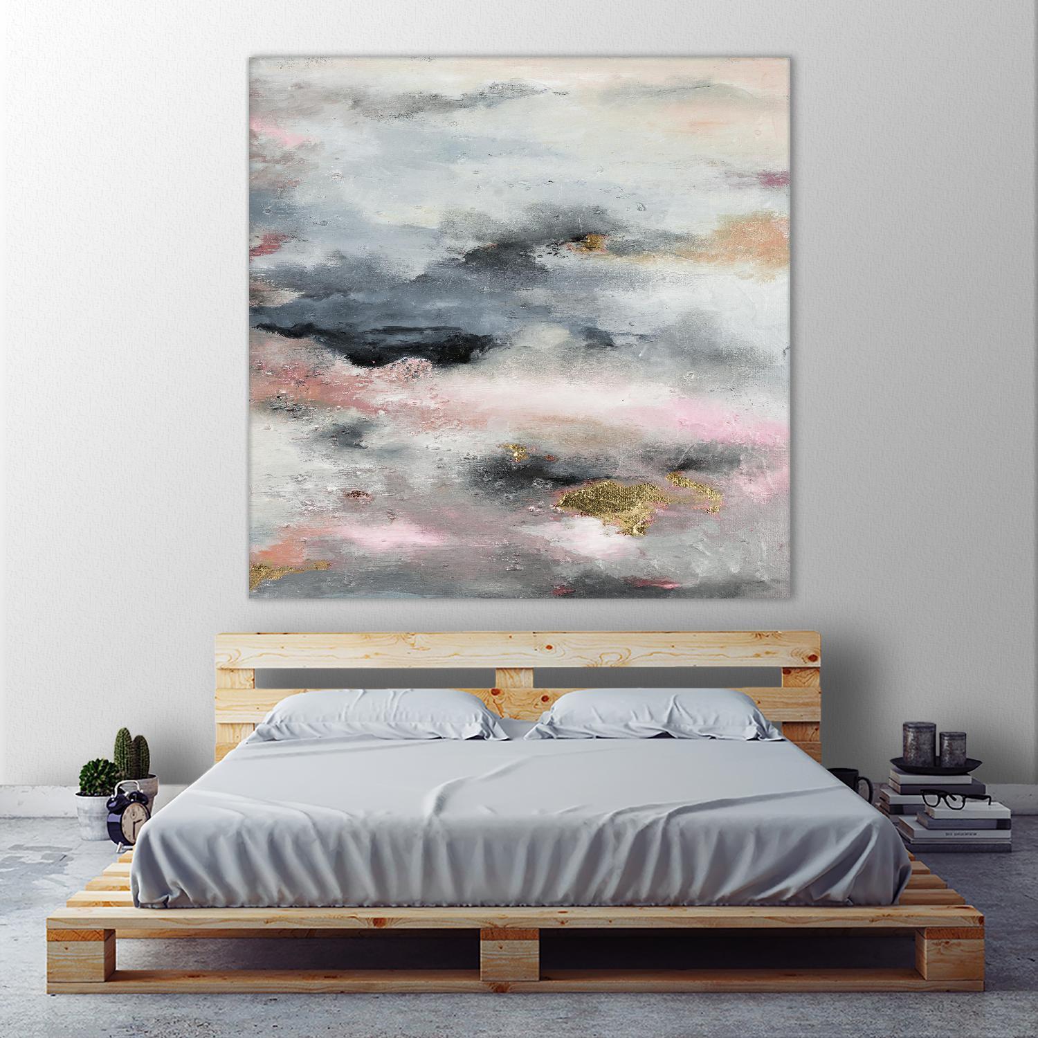 A Blush In The Dark (Square) by Patricia Pinto on GIANT ART - abstract