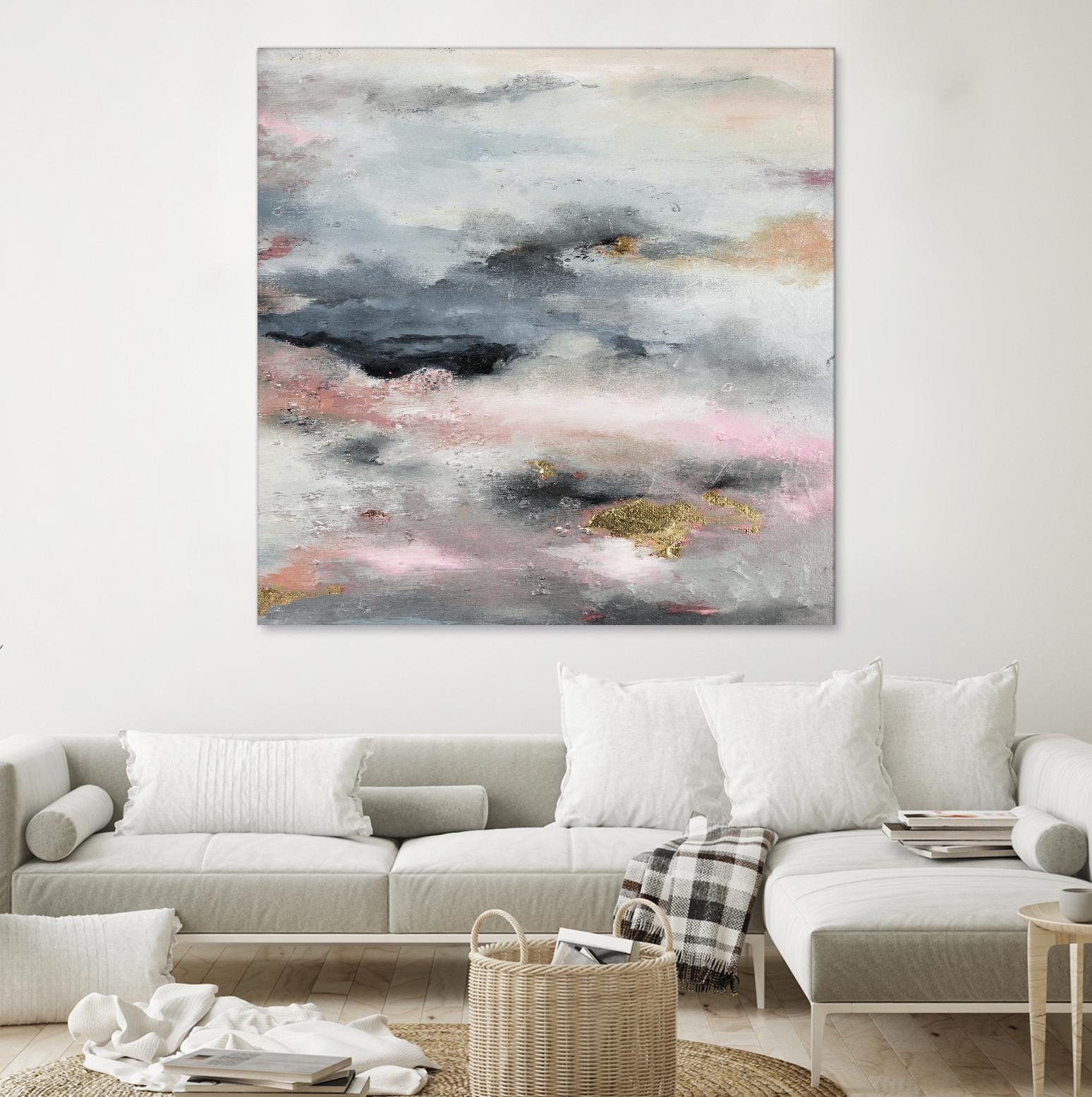 A Blush In The Dark (Square) by Patricia Pinto on GIANT ART - abstract