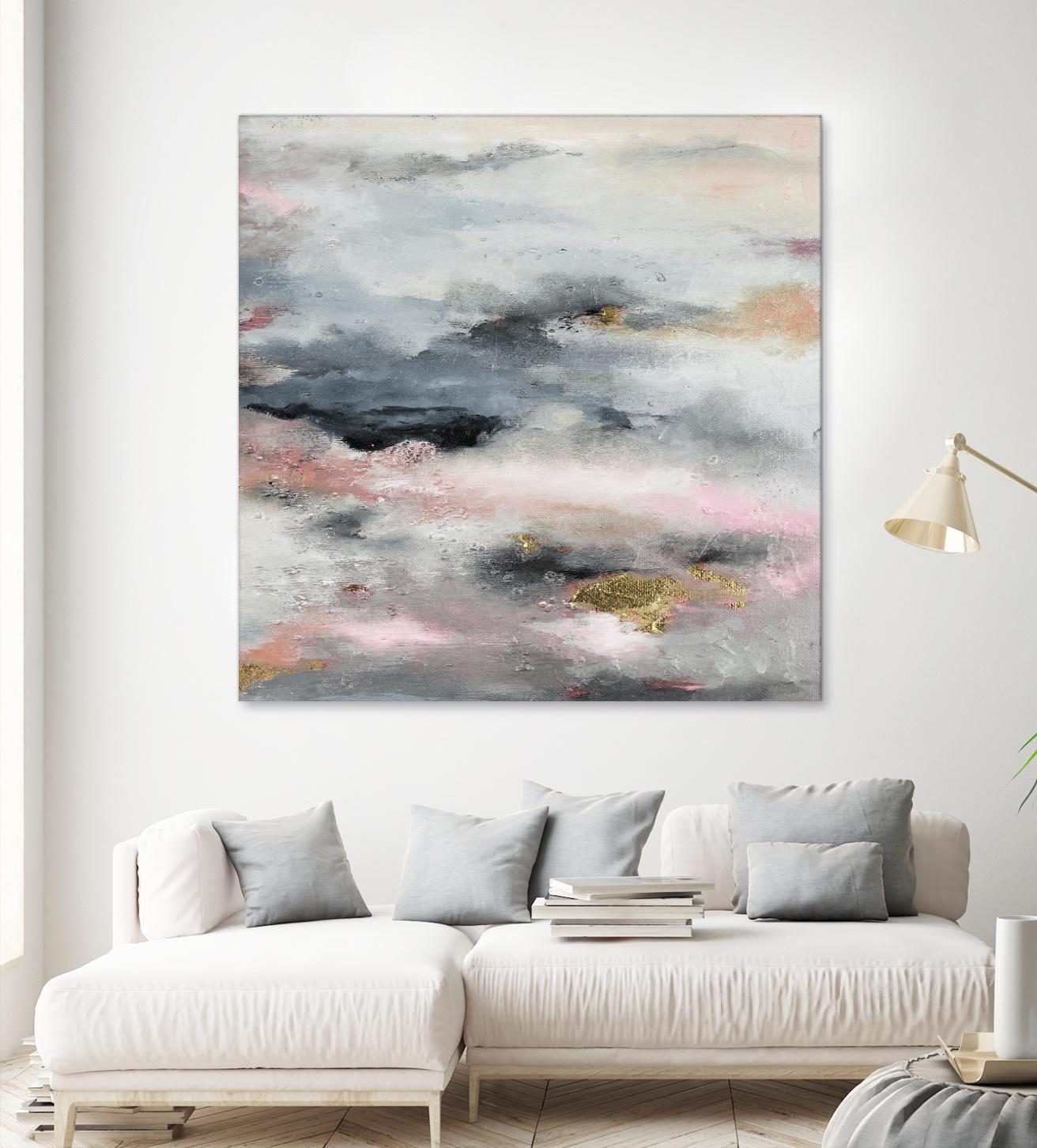 A Blush In The Dark (Square) by Patricia Pinto on GIANT ART - abstract