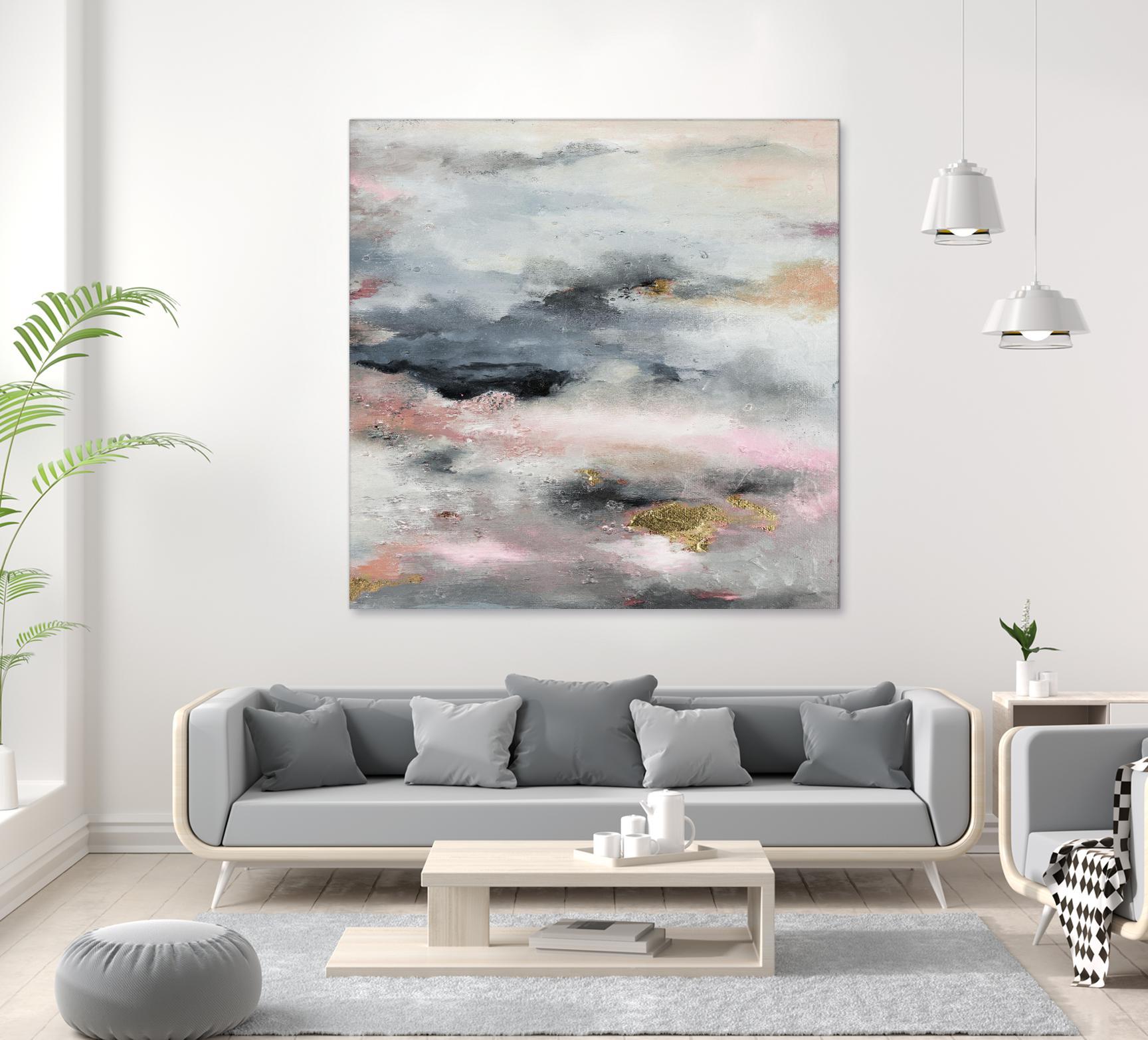 A Blush In The Dark (Square) by Patricia Pinto on GIANT ART - abstract