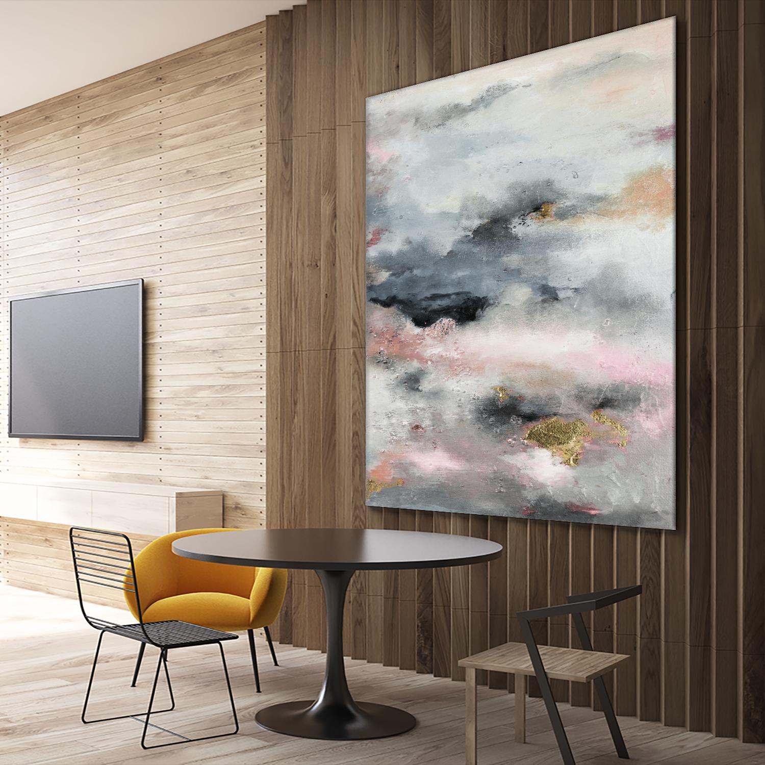 A Blush In The Dark (Square) by Patricia Pinto on GIANT ART - abstract